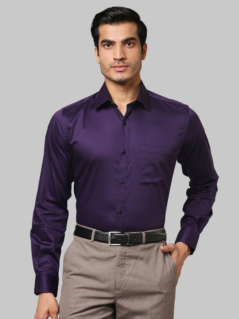 

Raymond Men Purple Slim Fit Casual Shirt