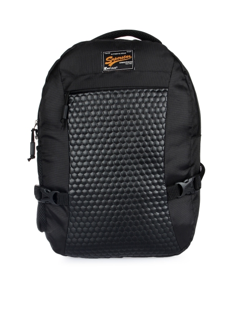 

Impulse Unisex Black Textured Backpack
