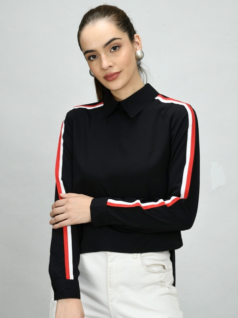 

Retrobelaa Women Black High-Low Top
