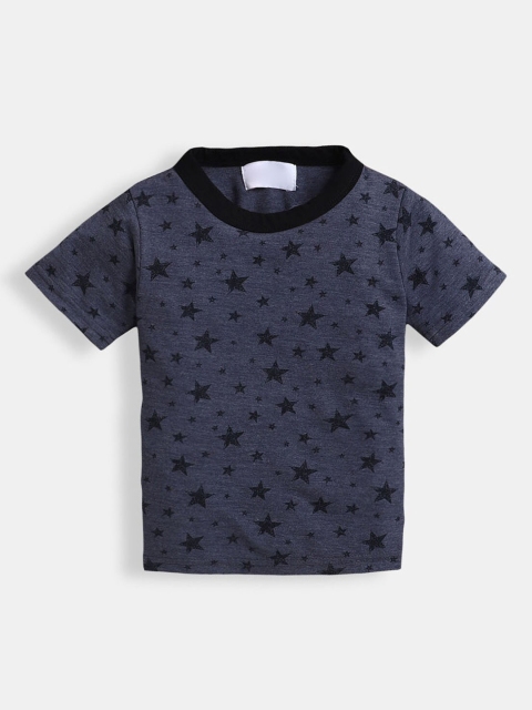

Hopscotch Boys Grey Short-Sleeve All-Over Print Tee