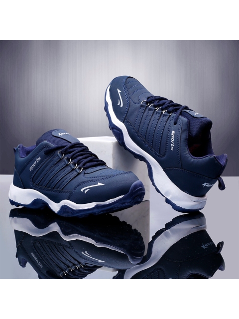 

KRAASA Men Navy Blue Running Non-Marking Shoe