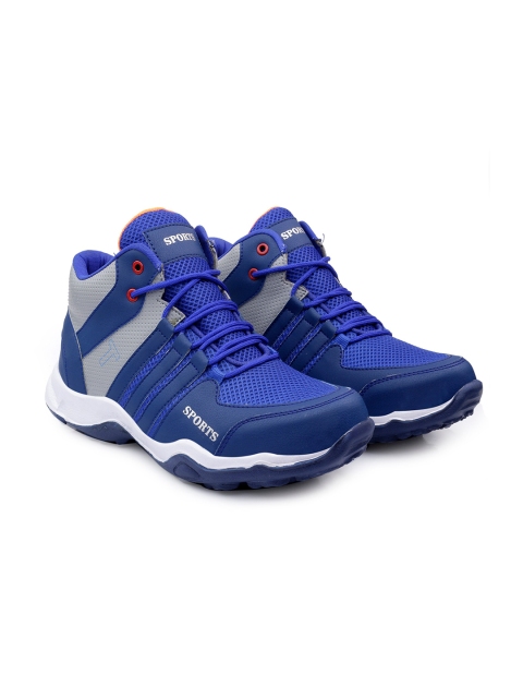 

KRAASA Men Blue Running Non-Marking Sports Shoes