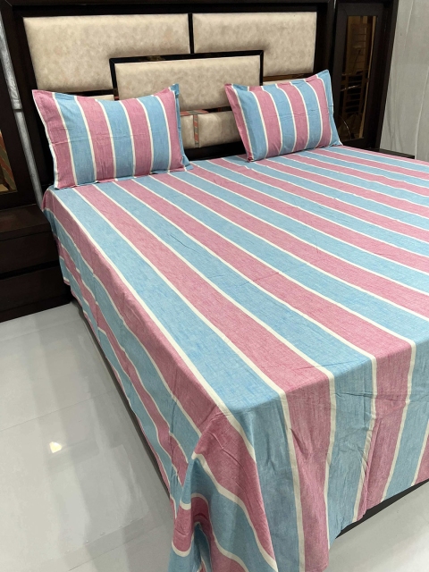 

Pure Decor Unisex Blue Bedsheets