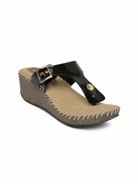 

Catwalk Women Black Solid Sandals