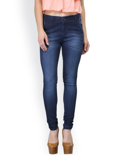 

Xpose Women Blue Slim Fit Mid-Rise Clean Look Jeans