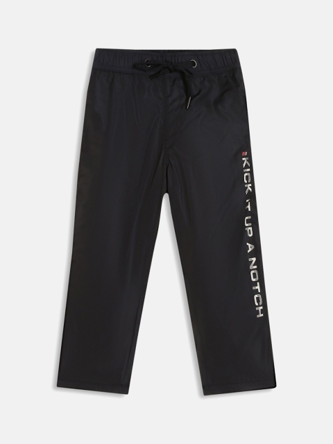 

Octave Boys Navy Blue Solid Cotton Track Pants