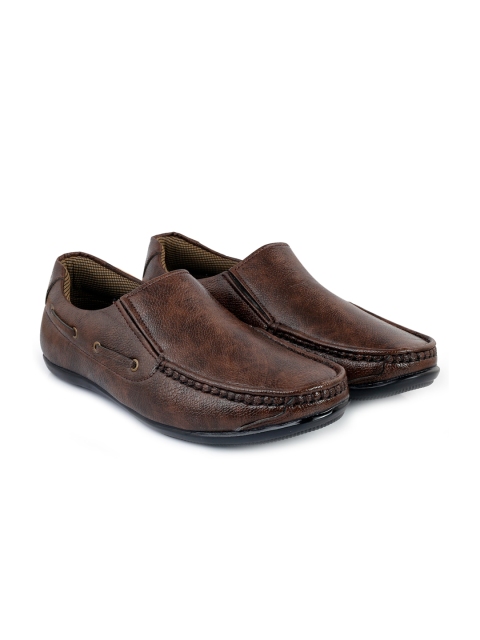 

KRAASA Men Brown Loafers