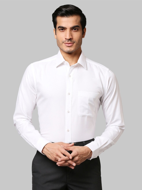 

Raymond Men White Slim Fit Cotton Formal Shirt