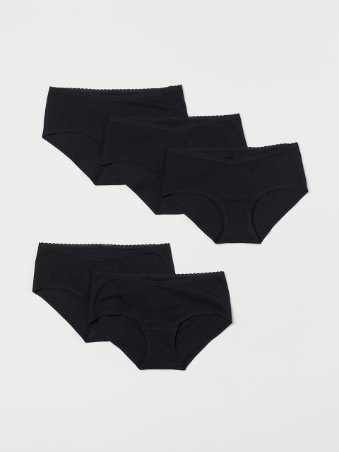 

H&M Women Black MAMA 5-Pack Hipster Briefs