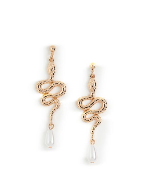

H&M Women Gold-Toned Pendant Earrings