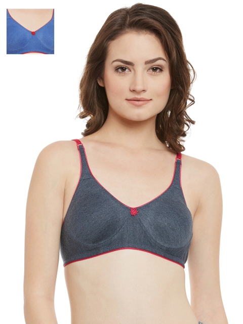 

Claura Pack of 2 T-shirt Bras, Blue
