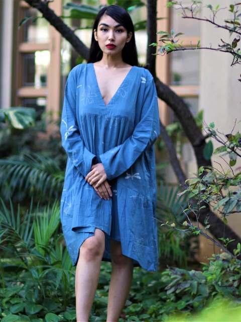 

Chidiyaa Blue Dress