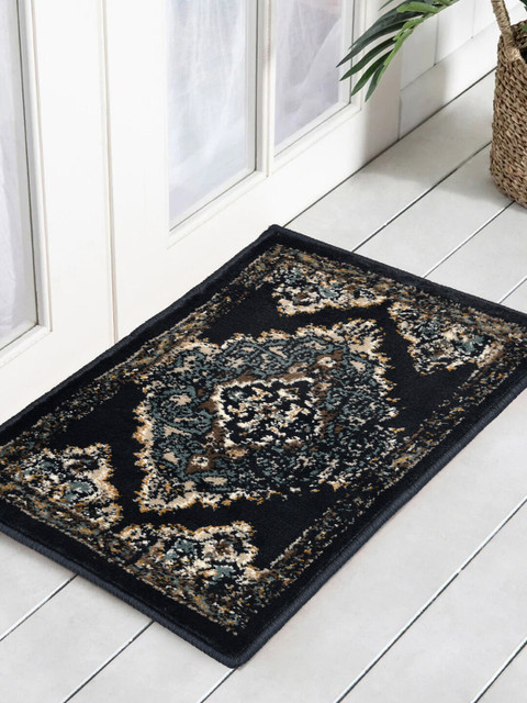 

Clasiko Blue Printed Doormat