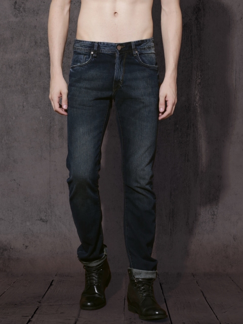 

Roadster Men Blue Banana Slim Fit Mid-Rise Clean Look Jeans