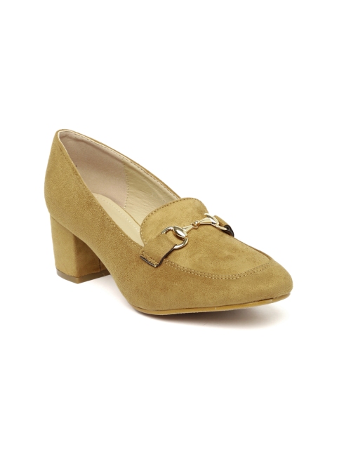 

Addons Women Khaki Solid Pumps