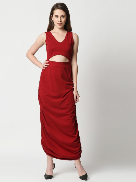 

Blamblack Rose Sleeveless Maxi Dress