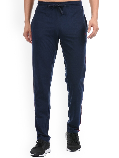 

Cloak & Decker by Monte Carlo Men Blue Solid Track Pants