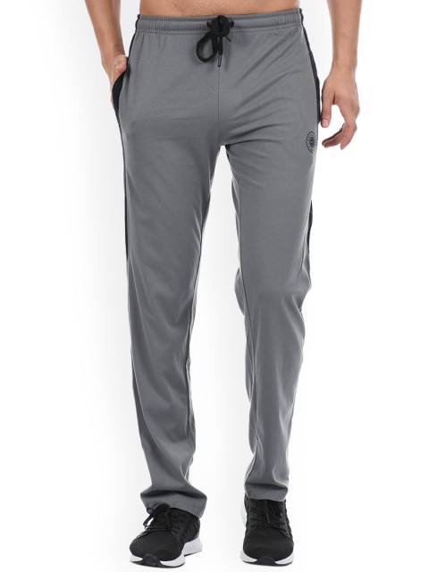

Cloak & Decker by Monte Carlo Men Grey Solid Cotton Track Pants