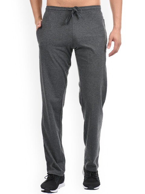 

Cloak & Decker by Monte Carlo Men Charcoal Solid Cotton Track Pants