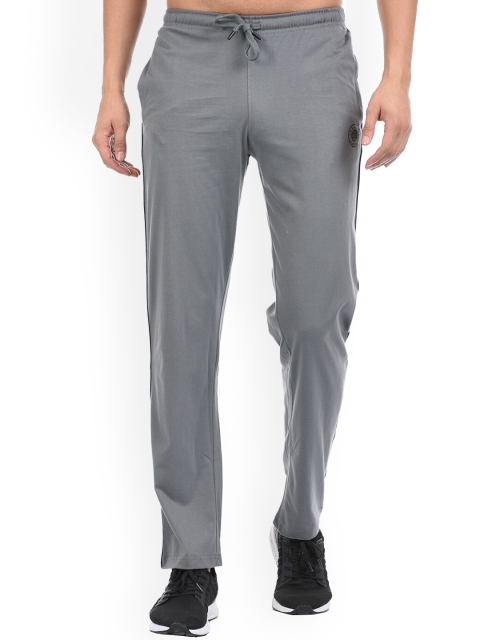 

Cloak & Decker by Monte Carlo Men Grey Solid Cotton Track Pants