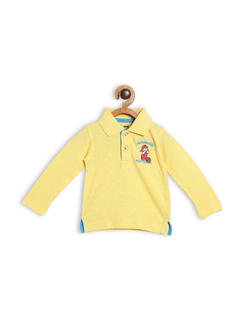 

612League Boys Yellow Polo Collar T-shirt