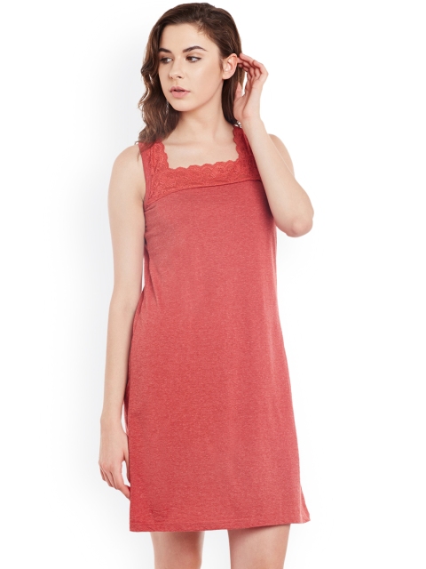 

Claura Women Red Nightdress