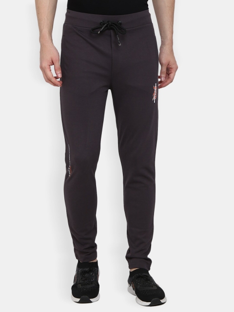 

V-Mart Men Grey Solid Cotton Track Pants