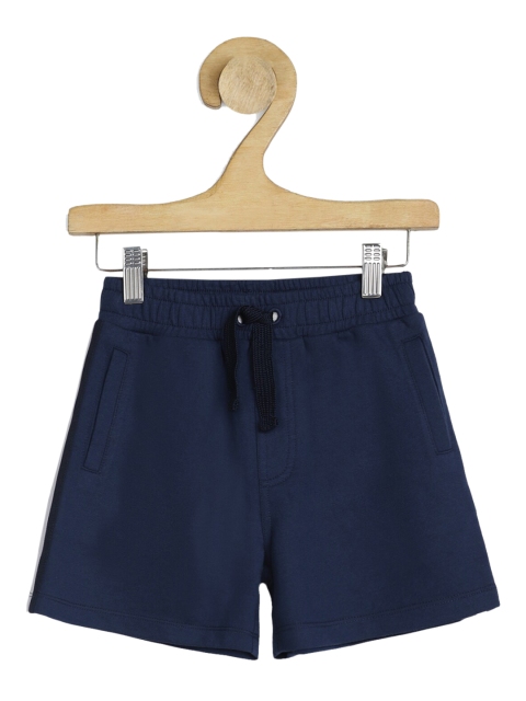 

SPUNKIES Boys Navy Blue Antimicrobial Technology Shorts