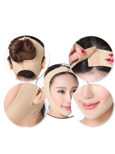 

Alexvyan Beige Face Slimming & Lifting V Line Belt