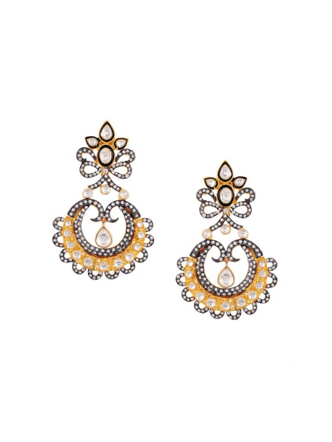 

Tistabene White Contemporary Drop Earrings