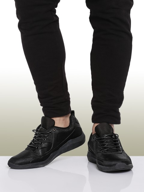 

ether Men Black Sneakers
