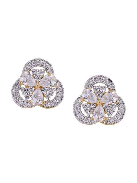 

Tistabene Women White Contemporary Studs Earrings