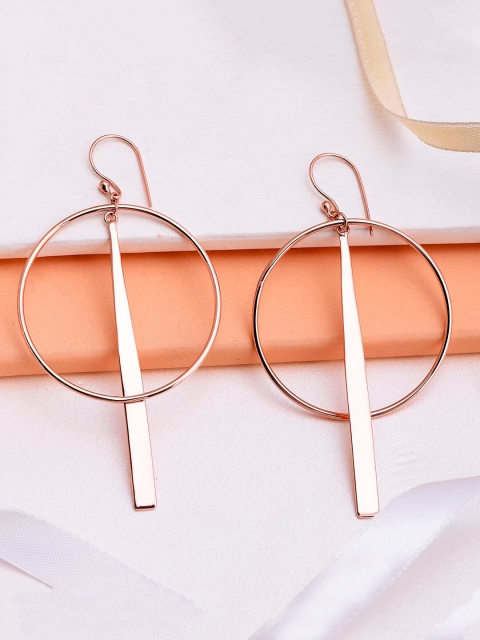 

Tistabene Pink Contemporary Drop Earrings