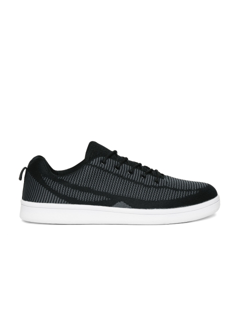 

ether Men Black & Grey Sneakers