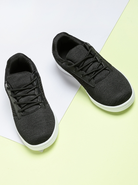 

ether Women Black Sneakers