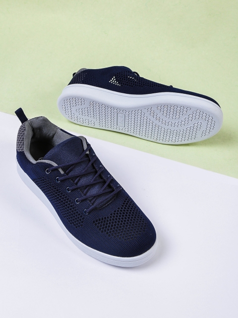 

ether Men Navy Sneakers, Navy blue