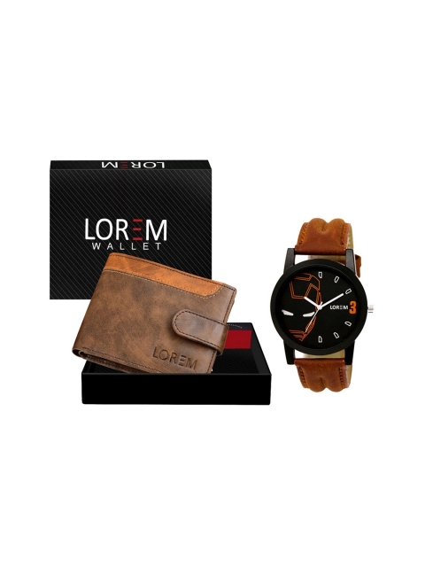 

FERRIZZO Men Black & Brown Solid Accessory Gift Set