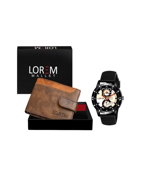 

FERRIZZO Men Black & Brown Solid Accessory Gift Set