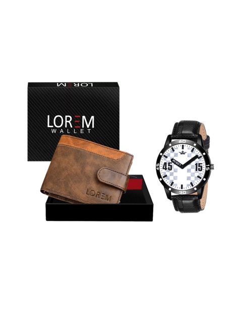 

FERRIZZO Men Black & Brown Solid Accessory Gift Set