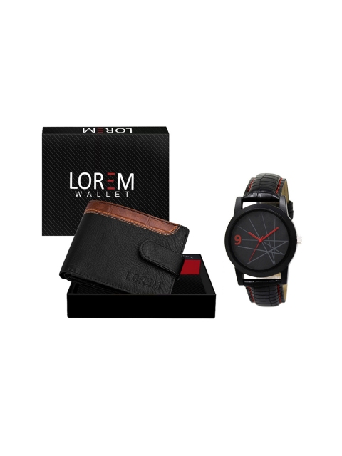 

FERRIZZO Men Black Solid Accessory Gift Set