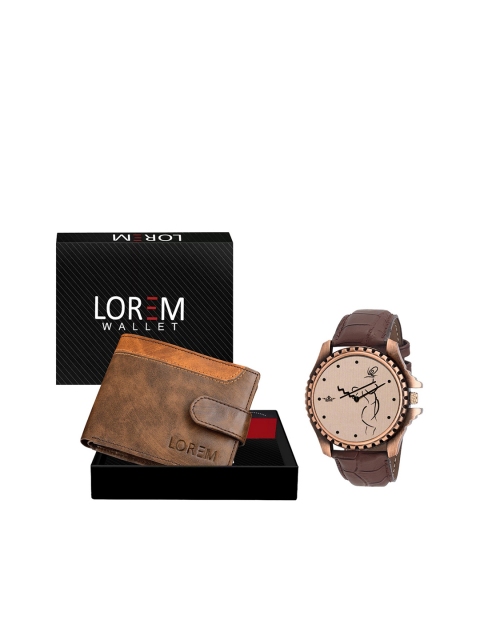 

FERRIZZO Men Beige Accessory Gift Set