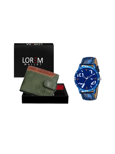 

FERRIZZO Men Blue Solid Accessory Gift Set