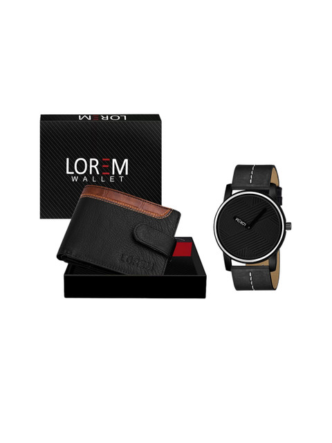 

FERRIZZO Men Black Solid Accessory Gift Set