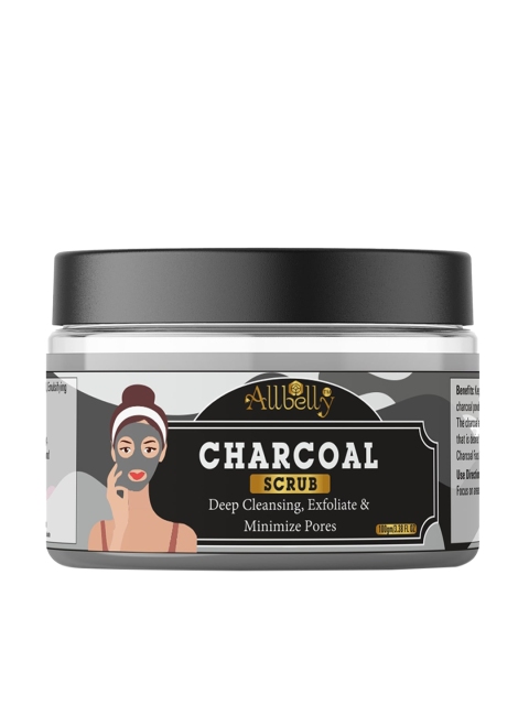 

ALLBELLY Grey Activated Charcoal Powder Face Scrub