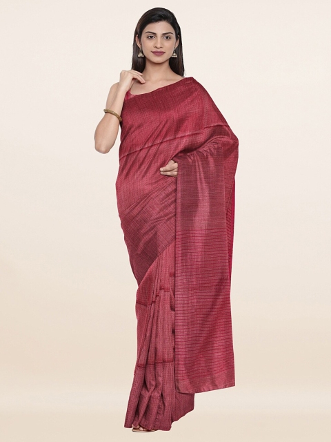 

Pothys Pink Women Woven Design Art Silk Saree