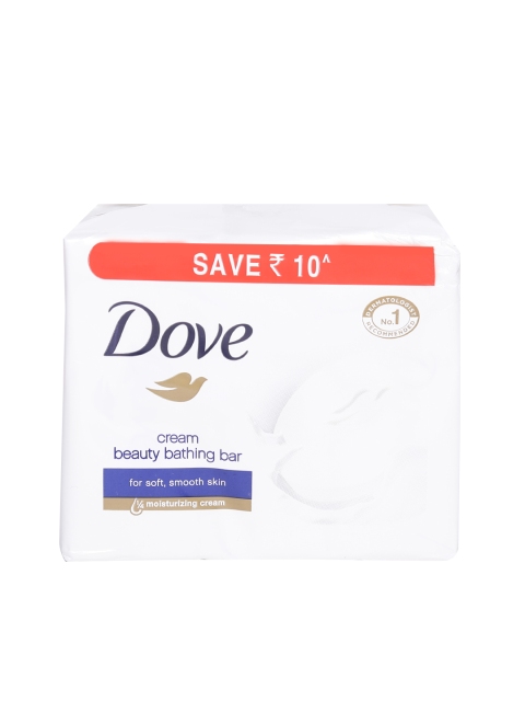 

Dove Set of 3 Cream Beauty Bathing Bar 100 g, White