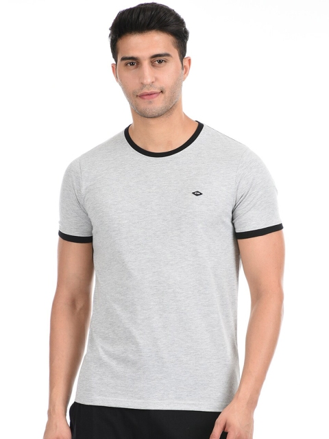 

Cloak & Decker by Monte Carlo Men Grey Applique T-shirt