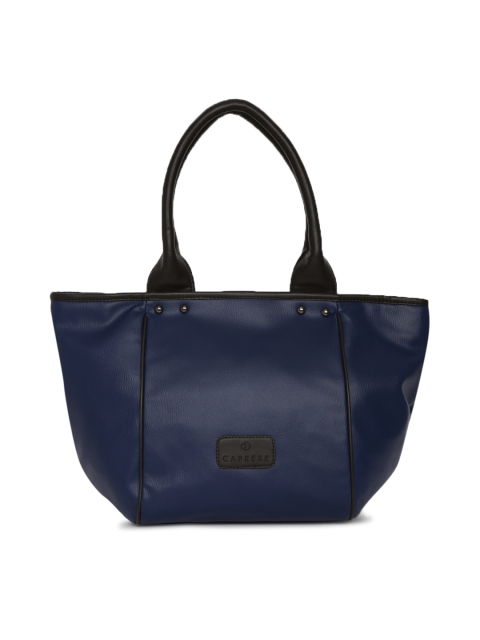 

Caprese Navy Solid Shoulder Bag, Navy blue