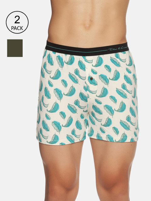 

Tailor & Circus Men Pack Of 2 Assorted Boxers, Multi