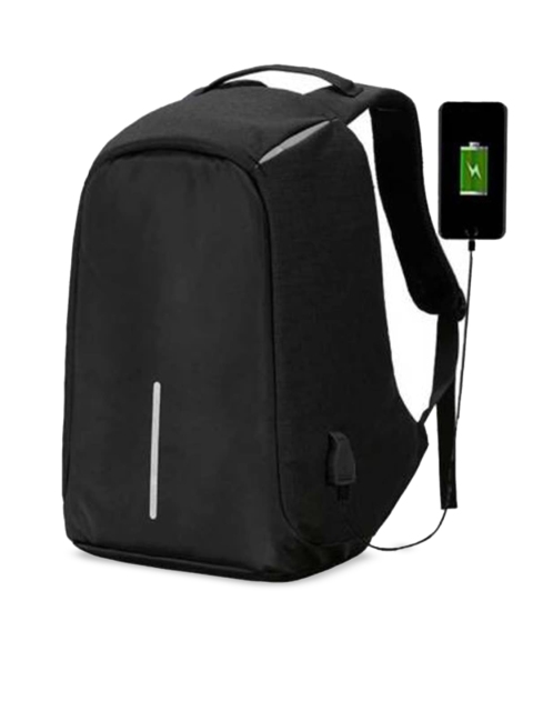 

PLAYYBAGS Unisex Black Solid Backpacks